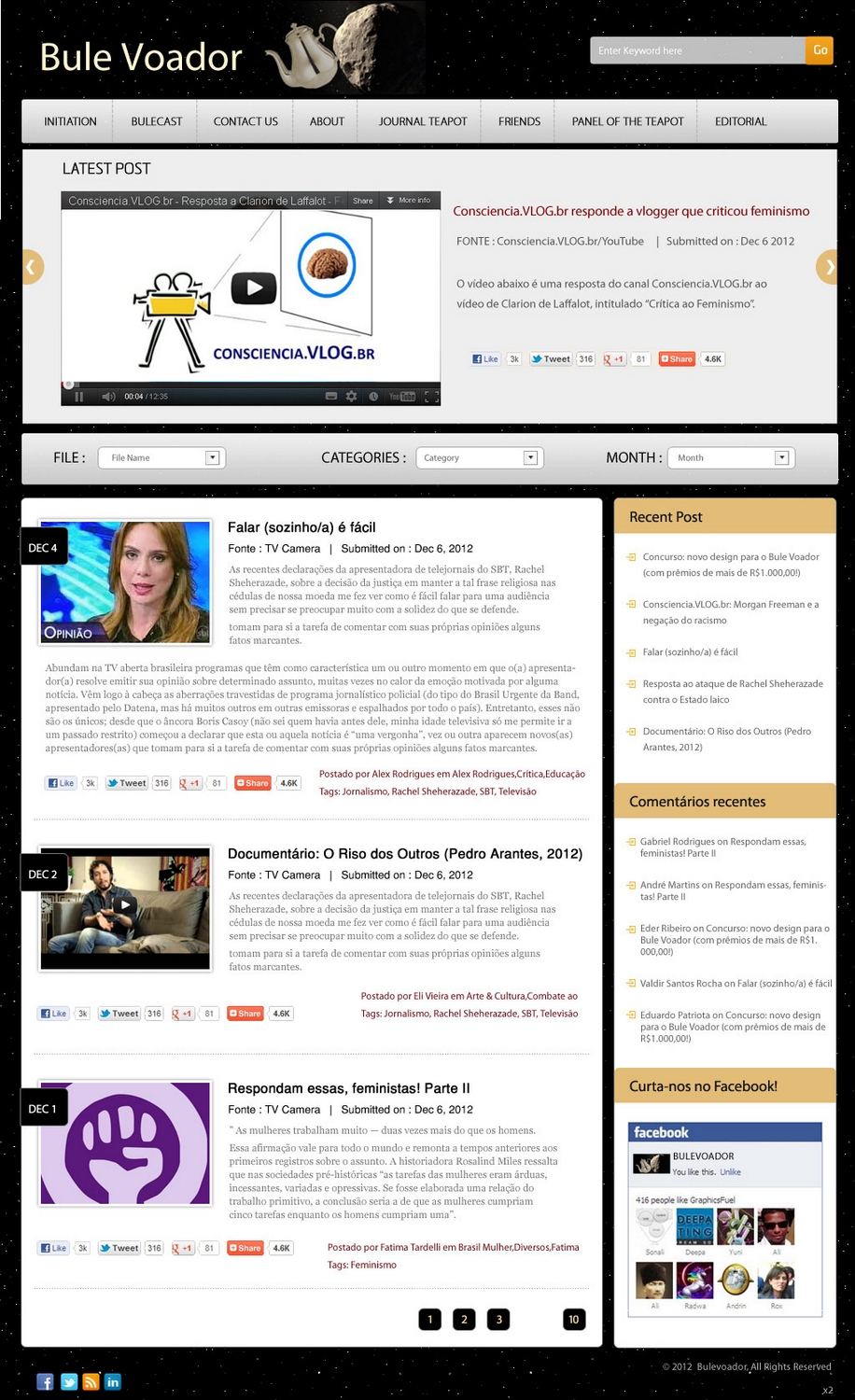 Web-Design von pb für Bule Voador | Design #1263516