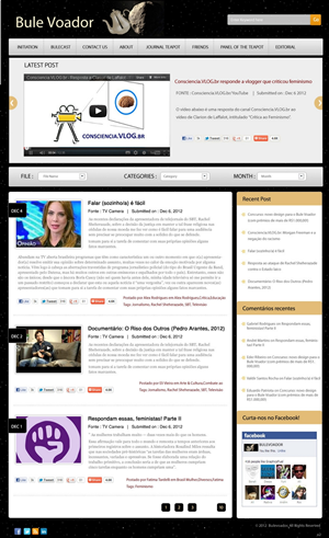 Web Design by pb for Bule Voador | Design: #1263516