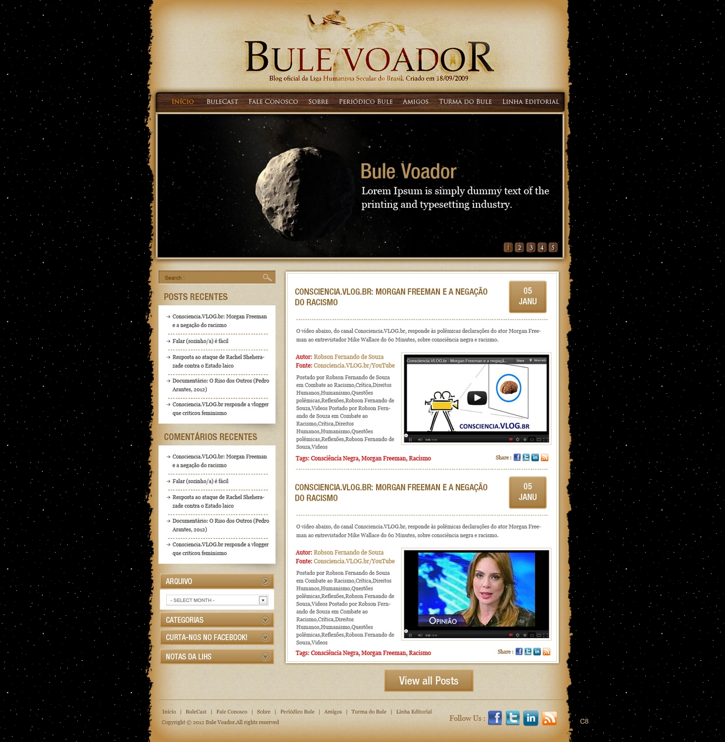 Web-Design von pb für Bule Voador | Design #1263517