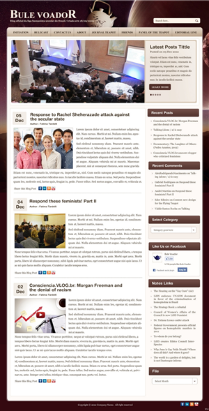 Web Design by pb for Bule Voador | Design: #1263518