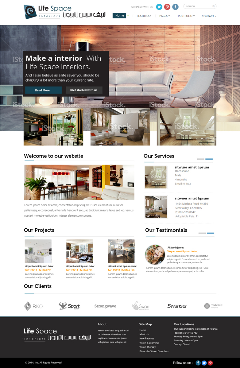 Web Design by Omair Khalid  for this project | Design: #4481482