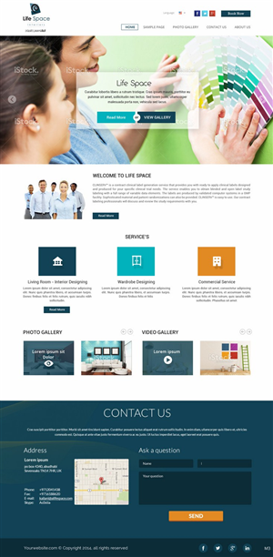 Web Design by pb for this project | Design: #4424814