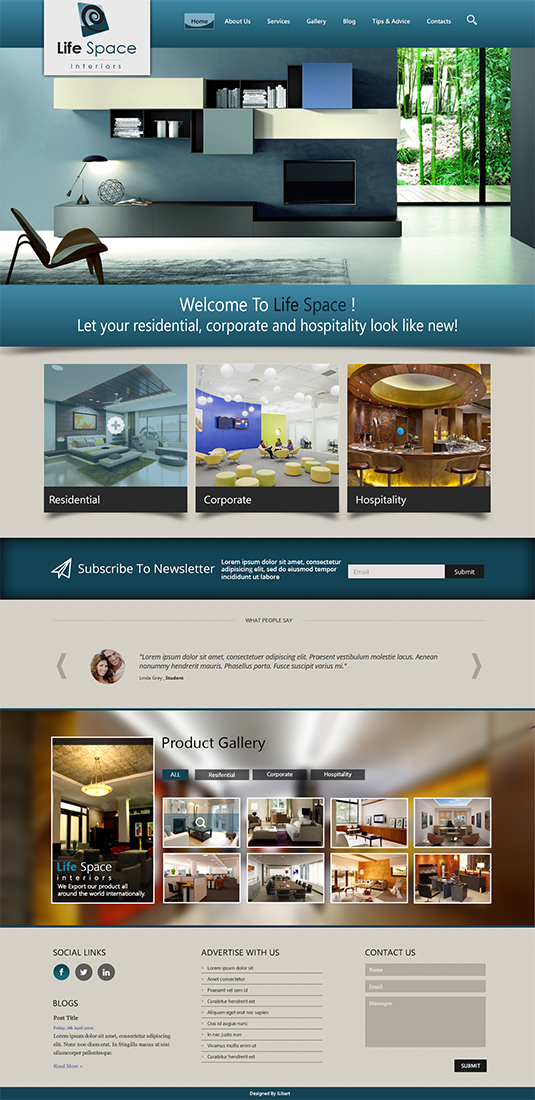 Web Design by iLibart for this project | Design #4447434
