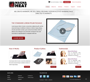 Web Design by pb for this project | Design: #1260295