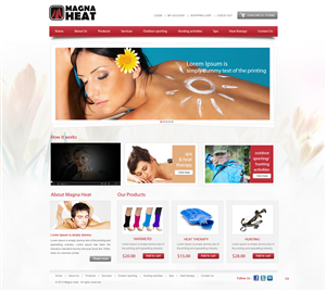 Web Design by pb for this project | Design: #1260297