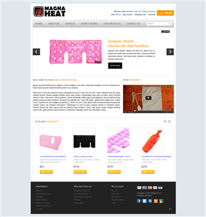 Web Design by pb for this project | Design: #1260300