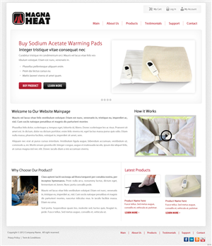 Web Design by pb for this project | Design: #1260304