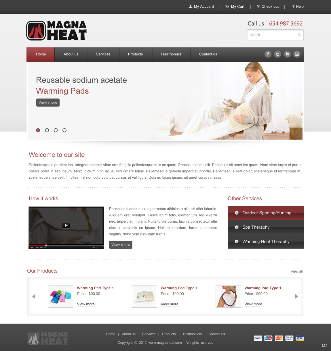 Web Design by pb for this project | Design #1260308