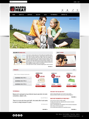 Web Design by pb for this project | Design: #1263555