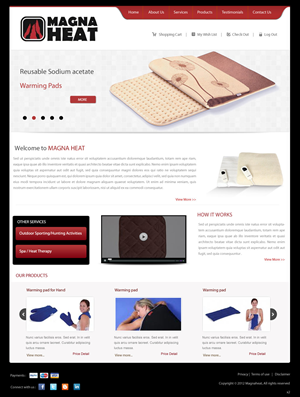 Web Design by pb for this project | Design: #1263560