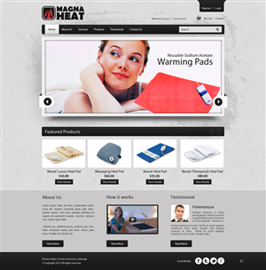 Web Design by pb for this project | Design: #1263561