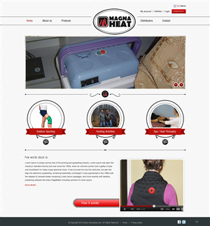 Web Design by pb for this project | Design: #1266342