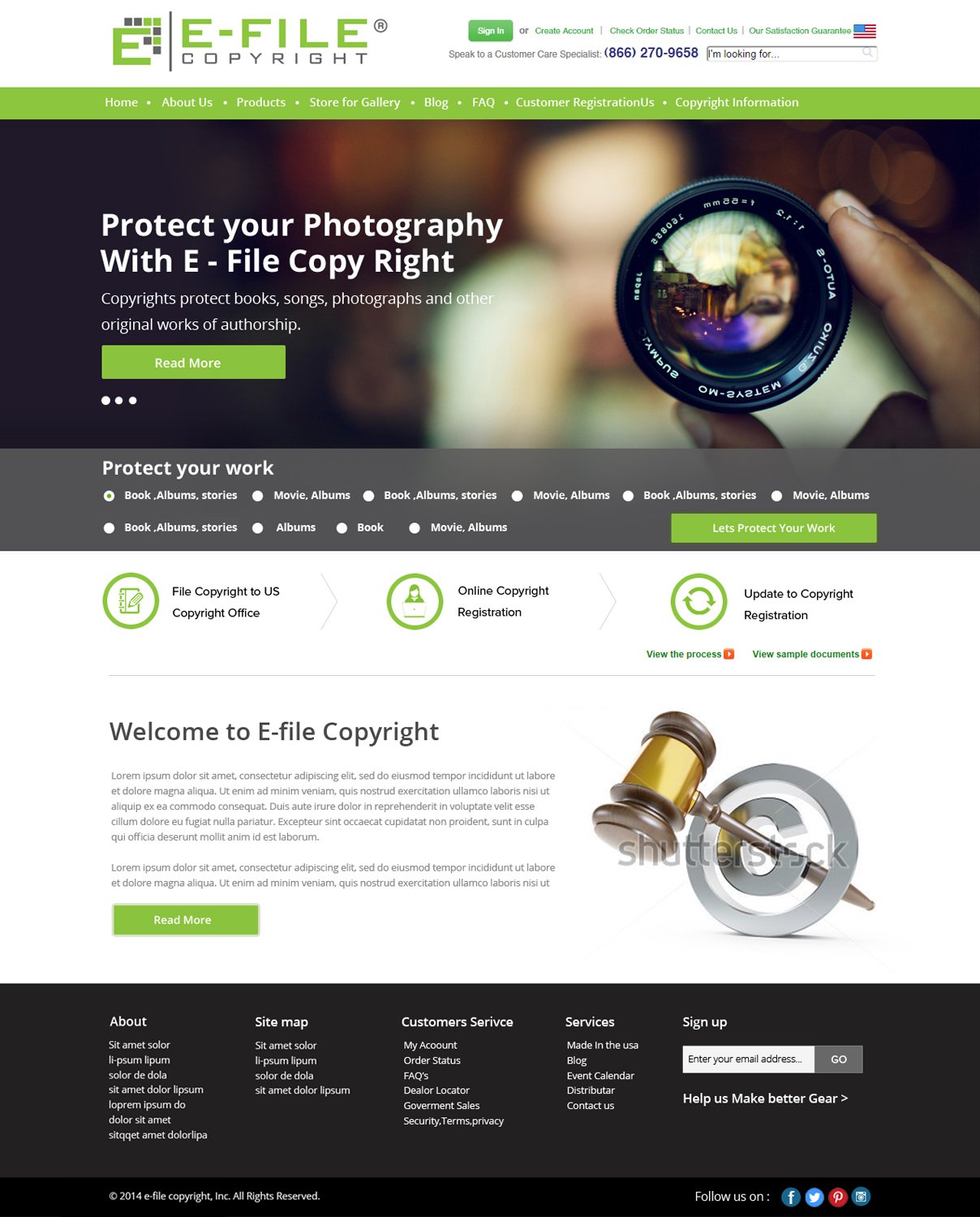 Web Design by OM for Bedrock Online Enterprises, LLC DBA e-File Copyright | Design #4474151