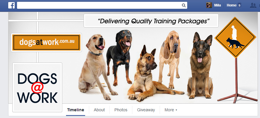 Facebook Design by Mila@CreativeMotions.com for QUEENSLAND SECURITY SOLUTIONS | Design: #4413713