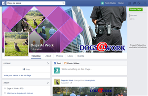 Facebook Design by Tenti Studio for QUEENSLAND SECURITY SOLUTIONS | Design: #4428037
