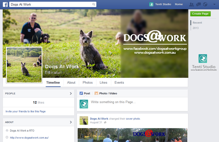 Facebook Design by Tenti Studio for QUEENSLAND SECURITY SOLUTIONS | Design #4464213