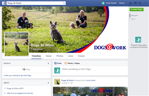 Facebook Design by Tenti Studio for QUEENSLAND SECURITY SOLUTIONS | Design: #4467467