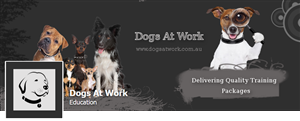 Dogs at work Facebook Page | Design Facebook par Seema Suvarna