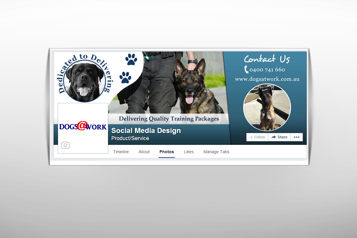 Facebook Design by Kanucka for QUEENSLAND SECURITY SOLUTIONS | Design #4415968