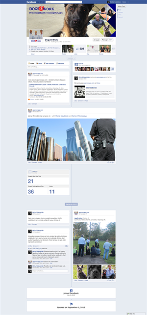 Facebook-Design von FreshCreations für QUEENSLAND SECURITY SOLUTIONS | Design #4427693