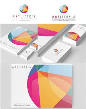ArtLiteria - Original Works of Art, Literature and Film A Bedrock Group Company | Logo-Design von Natasa_Radulovic