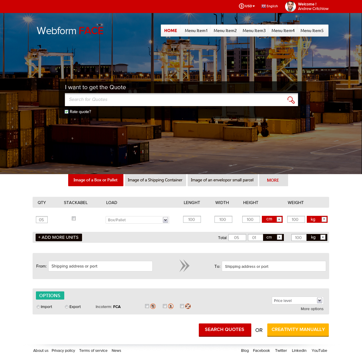 Diseño Web por OM para Tradeos Limited | Diseño #4427501