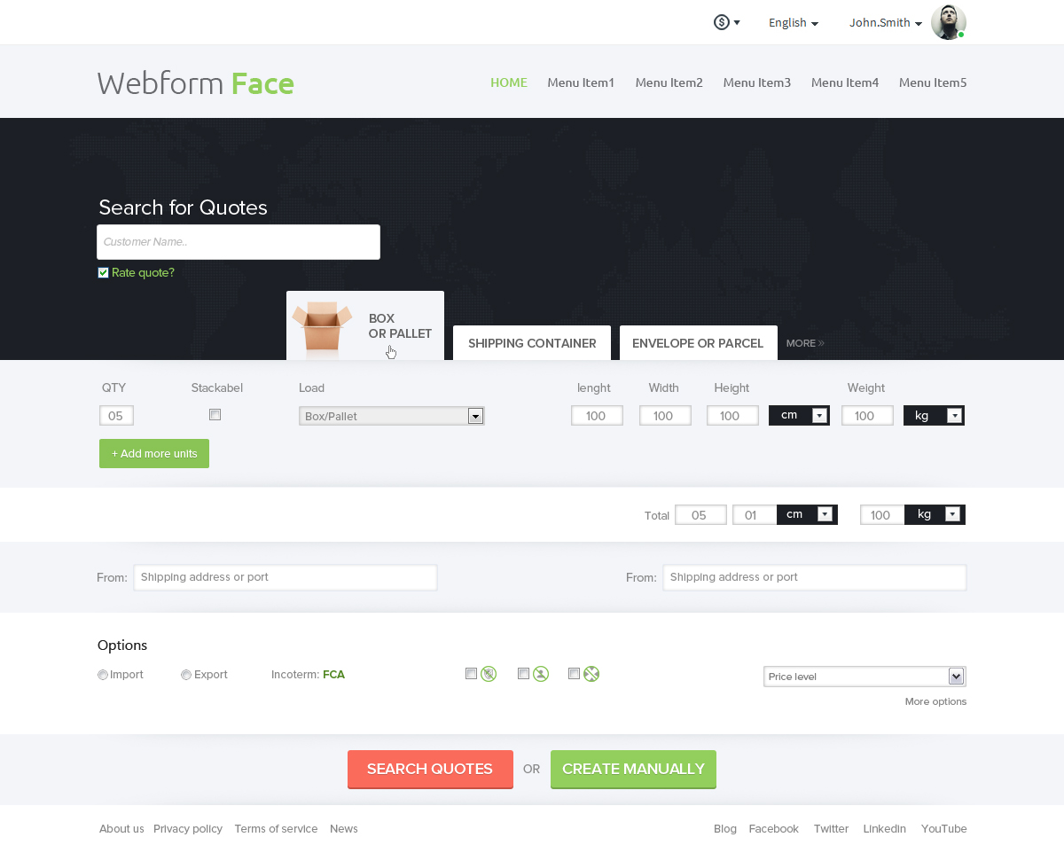 Web-Design von OM für Tradeos Limited | Design #4441842