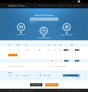 Web Design by OM for Tradeos Limited | Design: #4441849