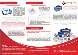 trifold brochure Staying Alive | Design de Brochure par Brigitte Melissa B