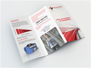 Brochure Design by Bo-design for Staying Alive Paramedical Services Pty Ltd | Design #191940