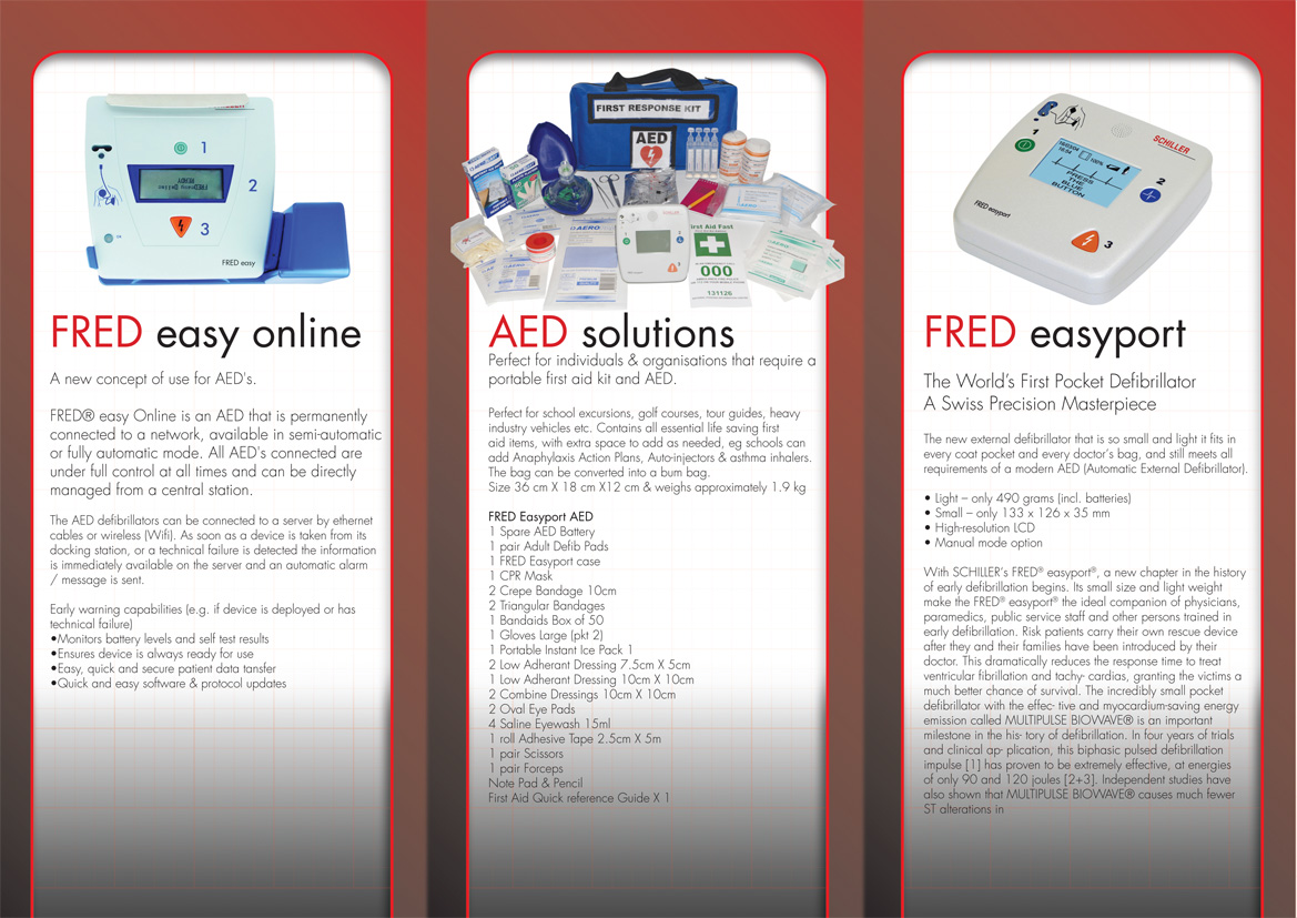 Brochure Design by ganz abecia for Staying Alive Paramedical Services Pty Ltd | Design #198183