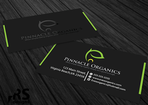 Bus Card for Organic Hydroponic Produce company