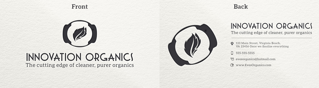 Business Card Design by the-lion-king for guaranteed greener grass | Design #4518539