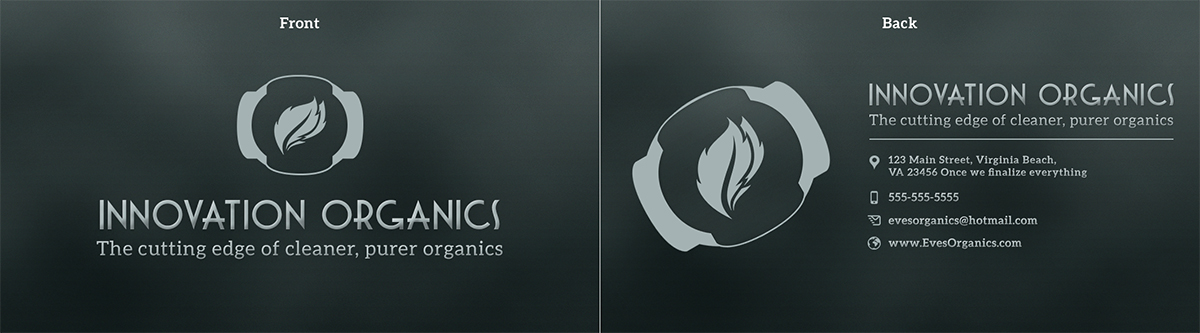 Business Card Design by the-lion-king for guaranteed greener grass | Design #4519089