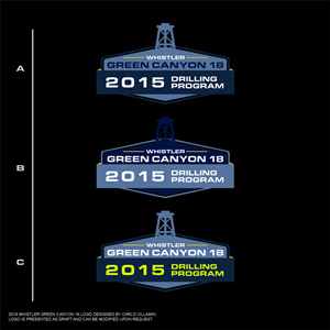 Whistler Green Canyon 18 - 2015 Drilling Program | Logo Design by carlomagno