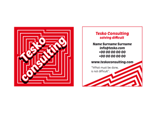 Business Card Design by luplup