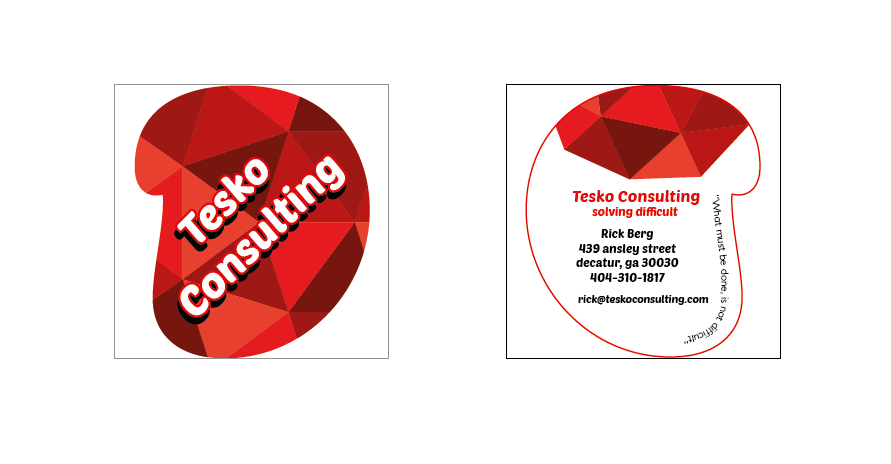 Business Card Design by luplup for this project | Design #4494536