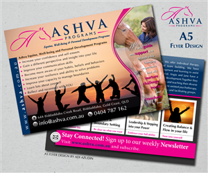 Equine Psychotherapy and personal development flyer design | Design de Flyer par adiazudin