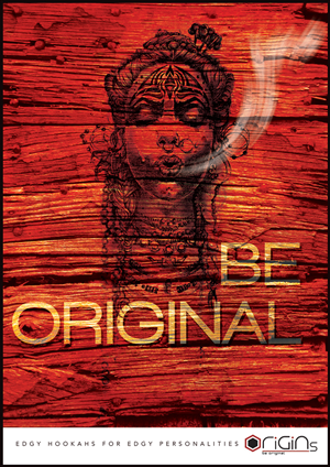 Exciting Hookah Brand Looks for Design of Poster