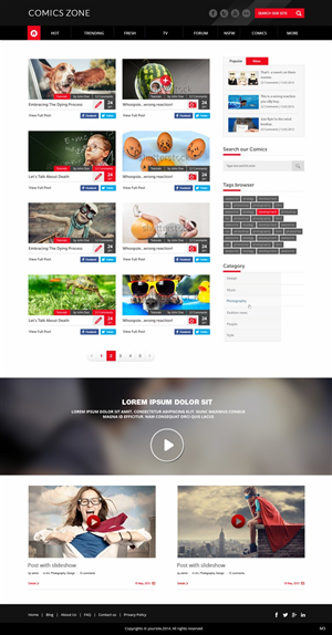 Web Design by pb for this project | Design: #4439373