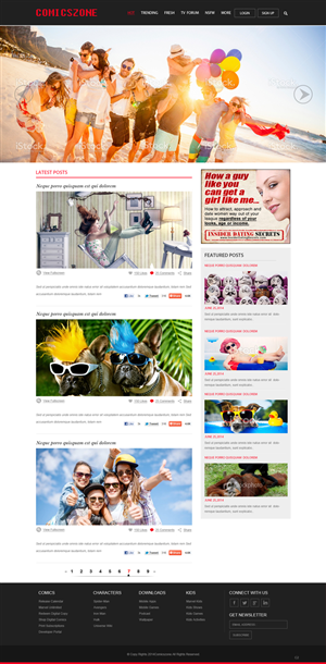 Web Design by pb for this project | Design: #4439377