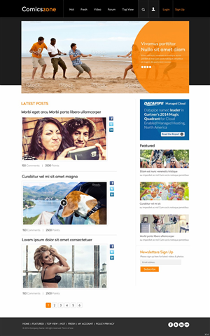 Web Design by pb for this project | Design: #4439395