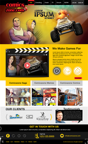 Web Design by Creative Usha for this project | Design: #4490836