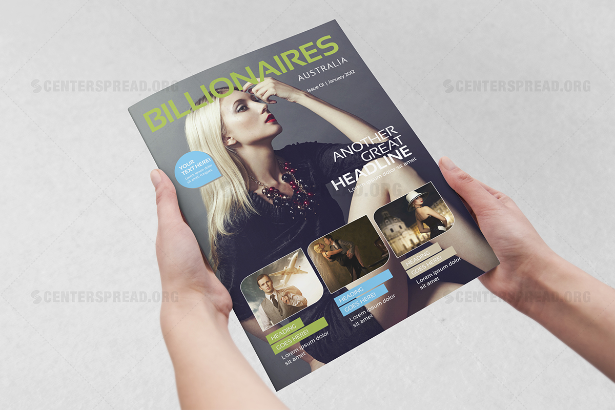 Magazine Design by CENTERSPREAD for this project | Design #4434117