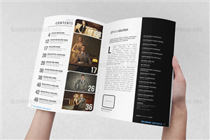 Magazine Design by CENTERSPREAD for this project | Design: #4434137