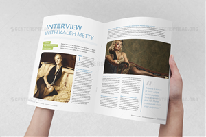Magazine Design by CENTERSPREAD for this project | Design: #4434177