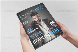 Magazine Design by CENTERSPREAD for this project | Design: #4446289