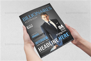 Magazine Design by CENTERSPREAD for this project | Design: #4446324
