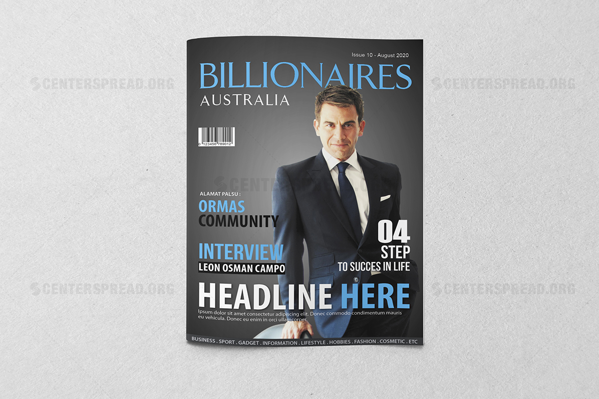 Magazine Design by CENTERSPREAD for this project | Design #4446332