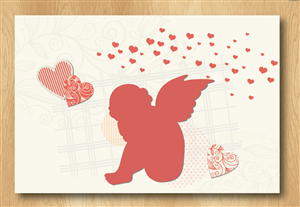 Francobolli, the Postcard Café is looking for new postcards.  | Postcard Design by alex989